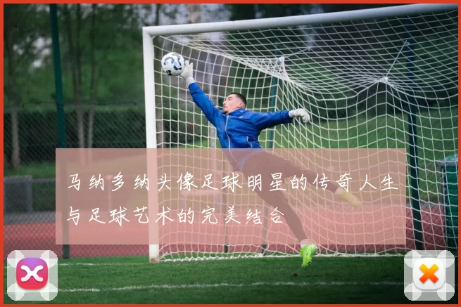 马纳多纳头像足球明星的传奇人生与足球艺术的完美结合