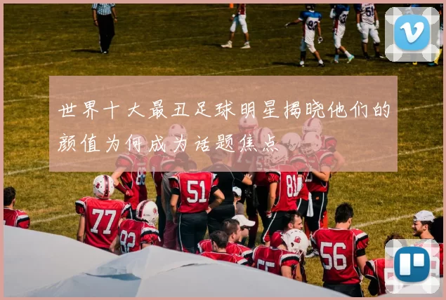 世界十大最丑足球明星揭晓他们的颜值为何成为话题焦点